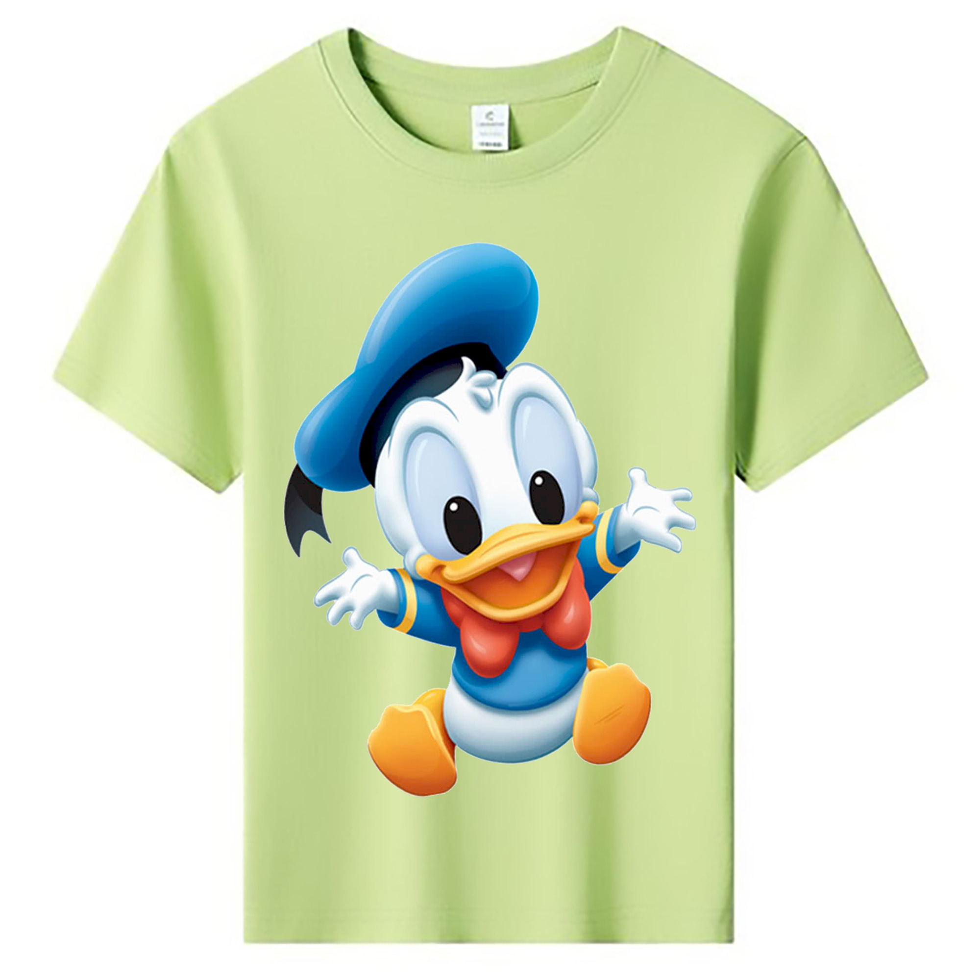 ミッキーマウス Mickey Mouse 綿100％キッズTシャツ（フロントプリント）